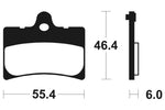 Tecnium scooter organic brake pads - ME172 1022624