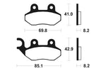 TECNIUM SCOOTER ORGANIC BRAKE CAME - ME208 1022636