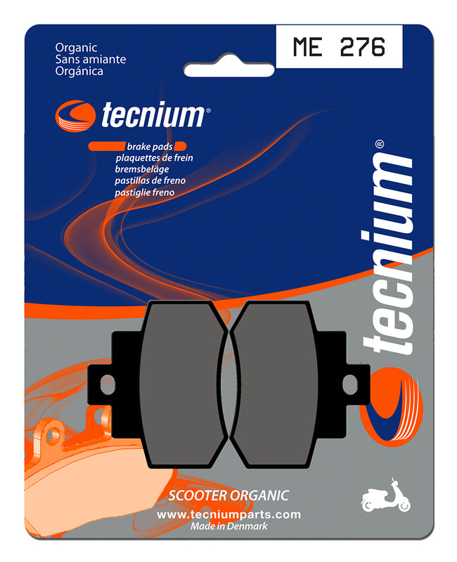 Tecnium Scooter Organic Brake Pads - ME276 1022663