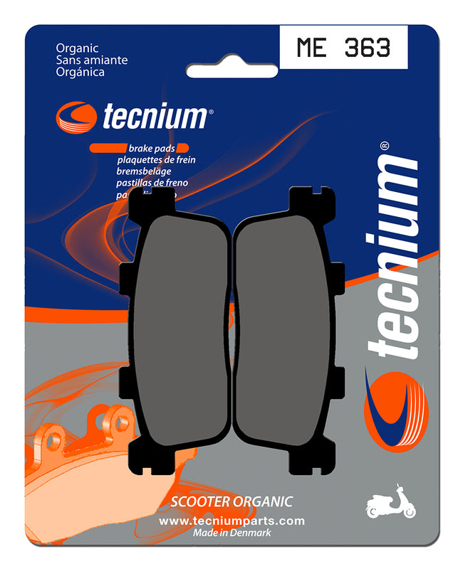 Tecnium Scooter Organic Brake Pads - ME363 1022688