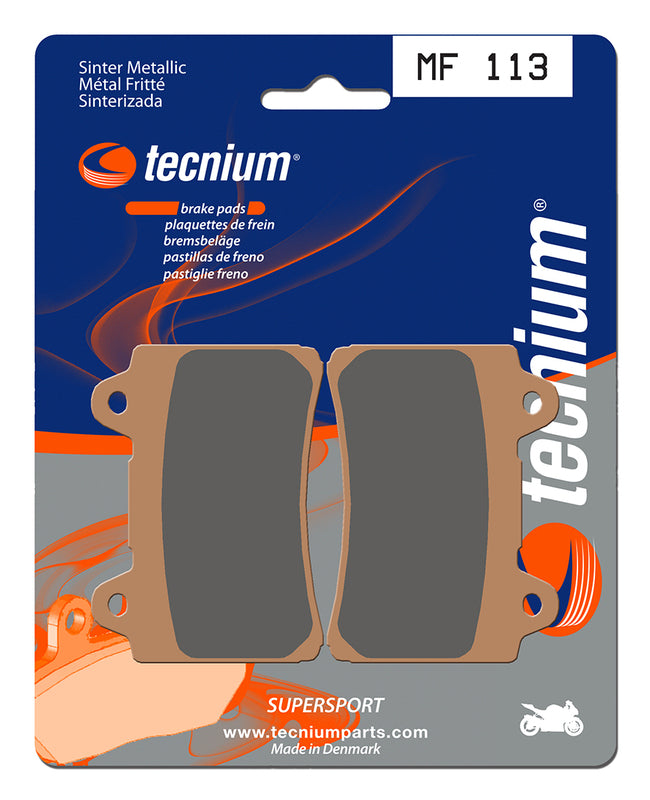 Tecnium Street Performance Sinterite Metal Frake Pads - MF113 1022717