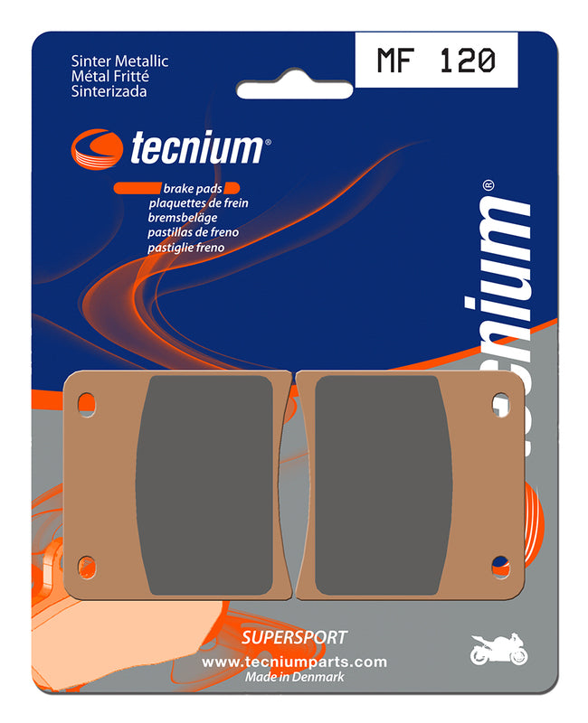 Tecnium Street Performance Sinterite Metal Brake Pads - MF120 1022719