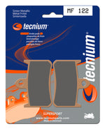 Tecnium Street Performance Sinterite Metal Frence Pads - MF122 1022720