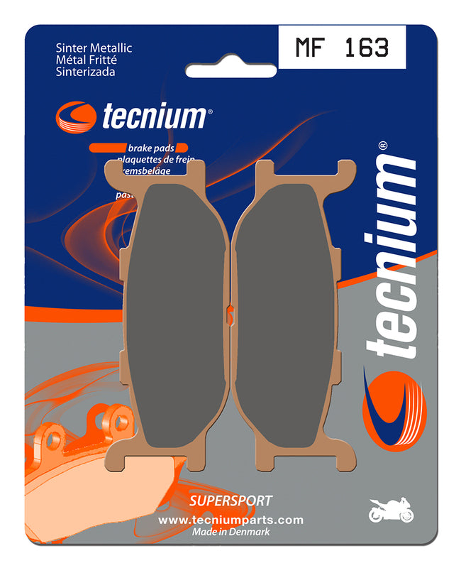 Tecnium Street Performance Sinterite Metal Brake Pads - MF163 1022734