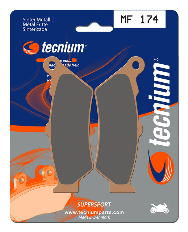 Tecnium Street Performance Sinterite Metal Brake Pads - MF174 1022738