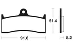 TECNIUM STREET PERRANZE CAMPARE METALI SINTERIED - MF176 1022739