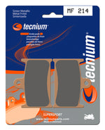 Tecnium Street Performance Sinterite Metal Frence Pads - MF214 1022751