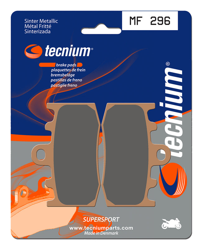 Tecnium Street Performance Sinterite Metal Brake Pads - MF296 1022766