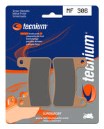 Tecnium Street Performance Sinterite Metal Brake Pads - MF306 1022767