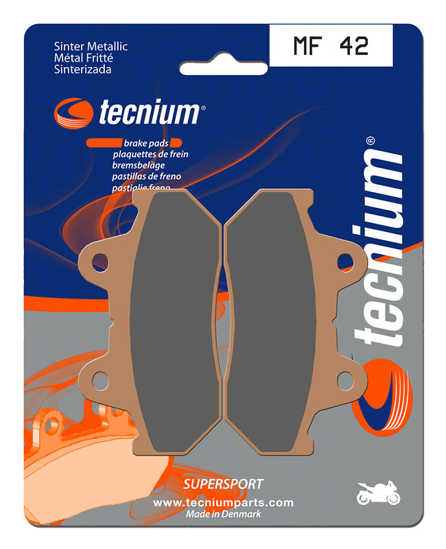 Tecnium Street Performance Sinterite Metal Brake Pads - MF42 1022791