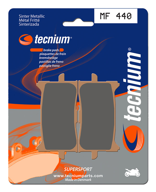 Tecnium Street Performance Sinterite Metal Brake Pads - MF440 1022796