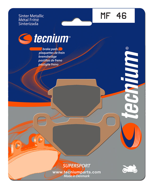 Tecnium Street Performance Sinterite Metal Brake Pads - MF46 1022797