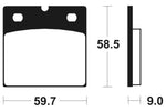 TECNIUM STREET PERRANZE CAMPARE METALI SINTERIED - MF54 1022798