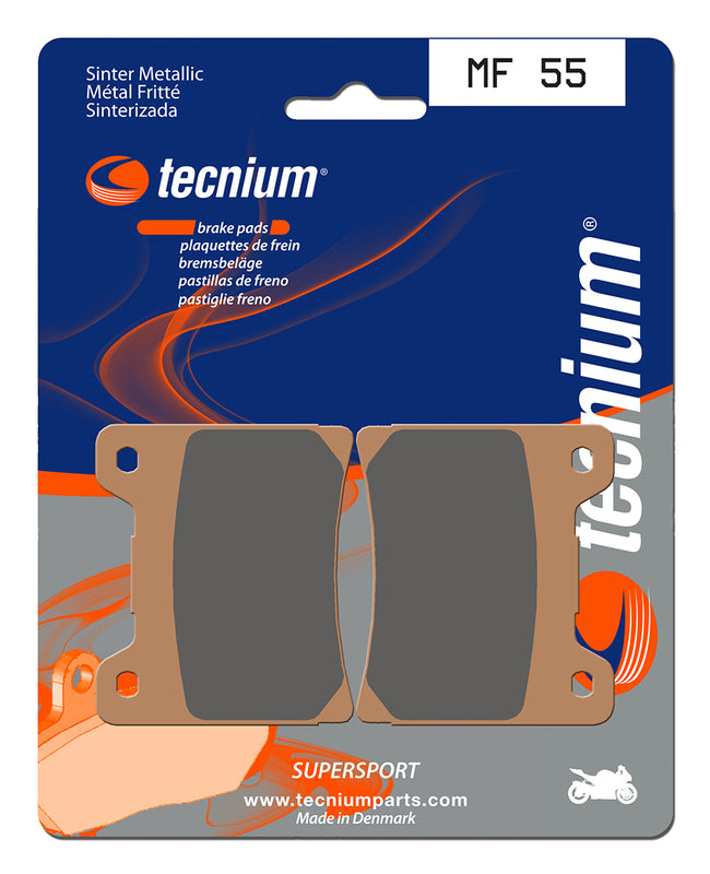 Tecnium Street Performance Sinterite Metal Brake Pads - MF55 1022799