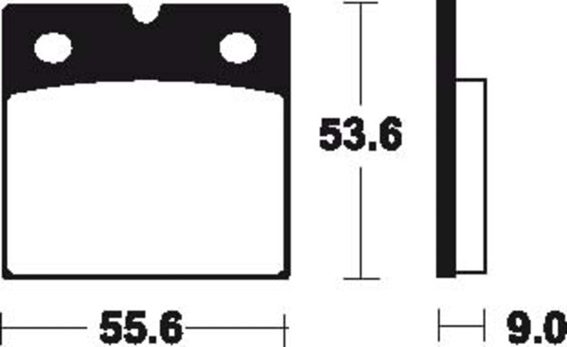 TECNIUM STREET PERSEGNERE FRENA SINTERE I METALE - MF6 1022801