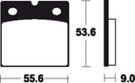 TECNIUM STREET PERSEGNERE FRENA SINTERE I METALE - MF6 1022801