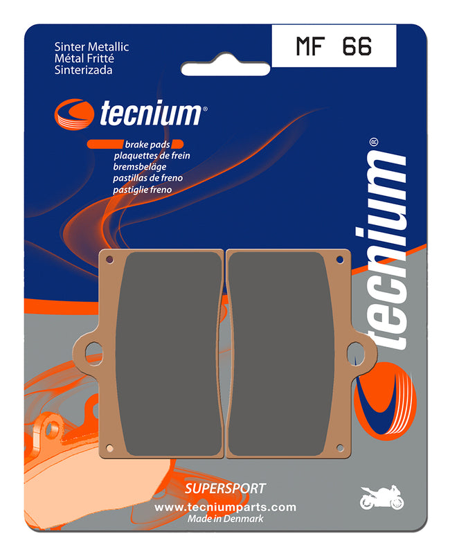 Tecnium Street Performance Sintered Metal Brake Pads - MF66 1022802