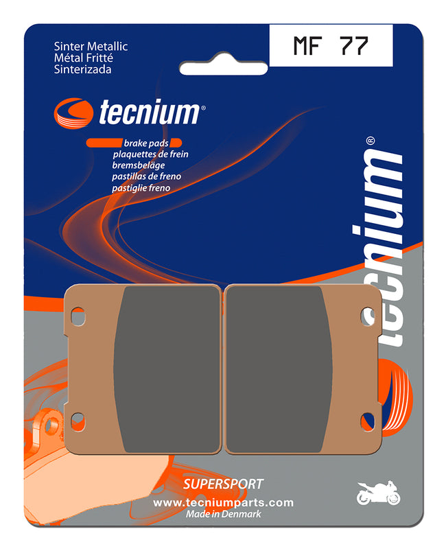 Tecnium Street Performance Sinterite Metal Brake Pads - MF77 1022805