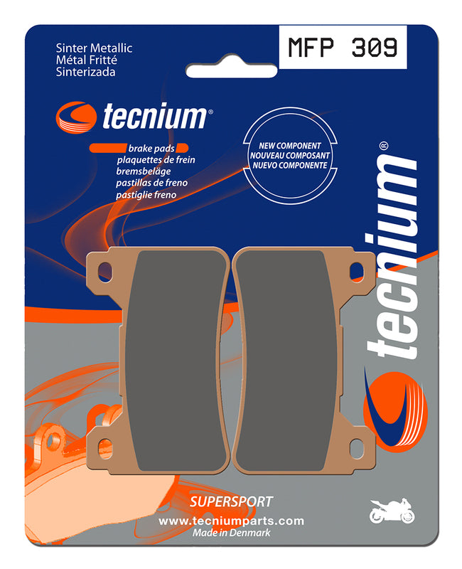 Tecnium Trail Performance Sinteded Metal Brake Pads - MFP339 1022829