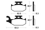 Tecnium MX/ATV Sinterited Metal Brake Clocks - MO336 1022887