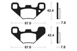 TECNIUM MX/ATV Sinterited Metal Brake Cestili - MO405 1022904