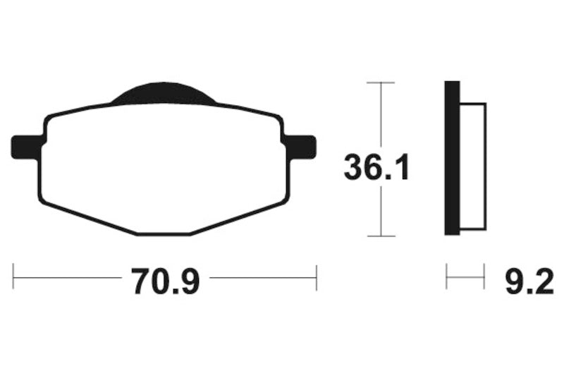 TECNIUM MX/ATV Sinteded Metal Brake Clocks - MO75 1022918