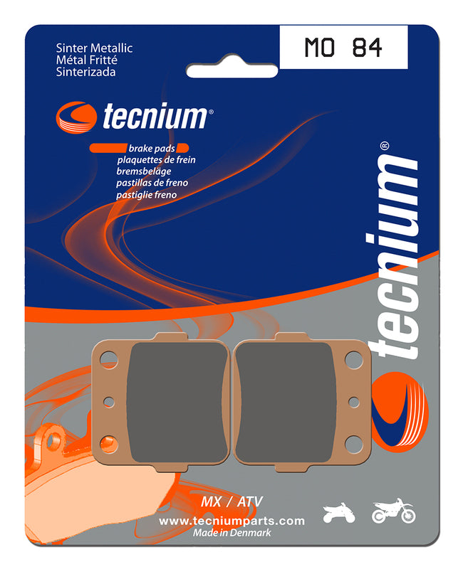 Tecnium MX/ATV Sintered Metal Brake Pads - Mo84 1022921