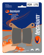 Tecnium Racing MX/ATV Sinteded Metal Brake Pads - MOR175 1022953