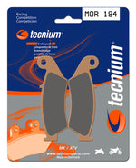 Tecnium Racing MX/ATV Sinteded Metal Brake Pads - MOR194 1022956