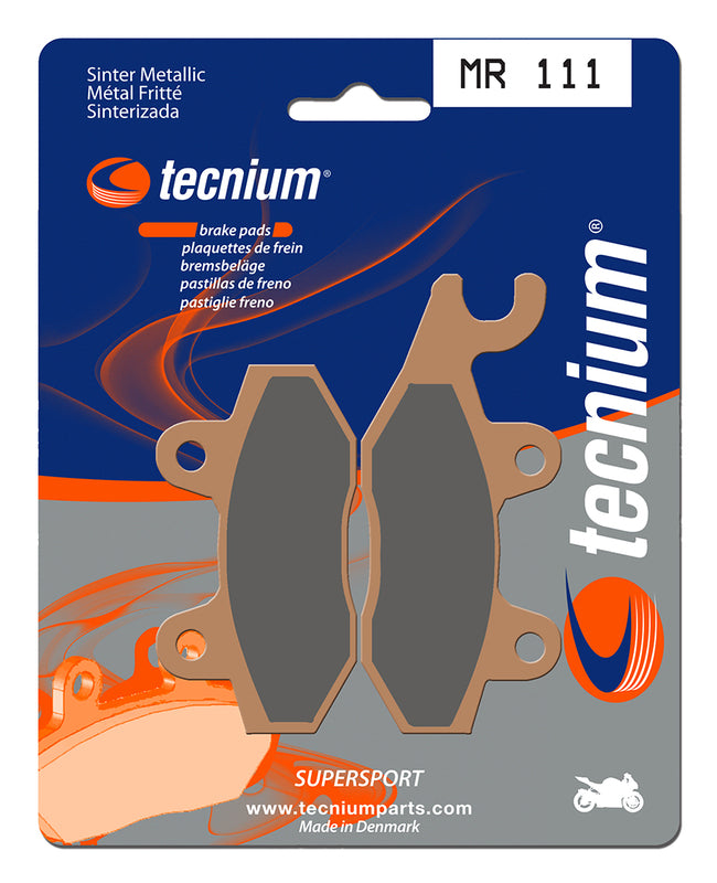 Tecnium Street Performance Sinterite Metal Brake Pads - MR111 1023033