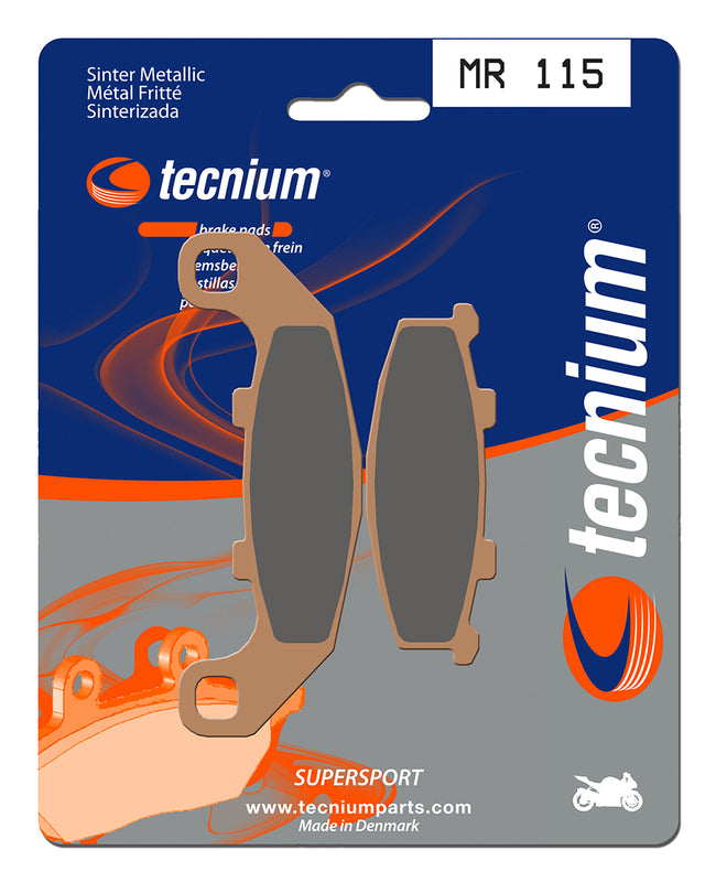 Tecnium Street Performance Sinterite Metal Brake Pads - MR115 1023035