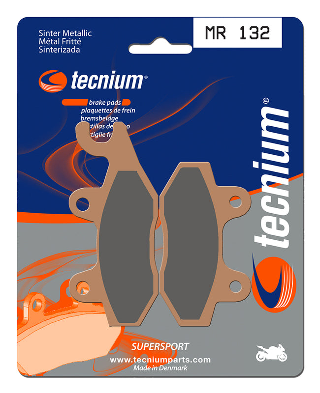 Tecnium Street Performance Sinterite Metal Brake Pads - MR133 1023039