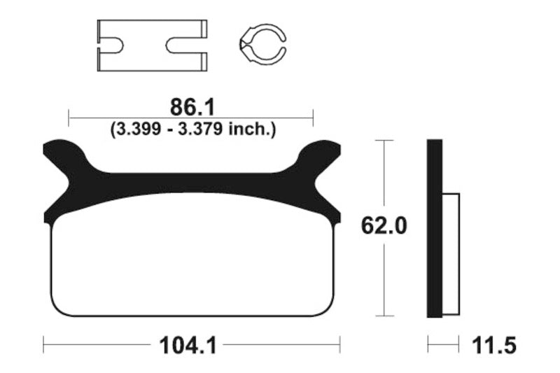 Tecnium Street Performance Sinterite Metal Frake Clocks - MR168 1023045