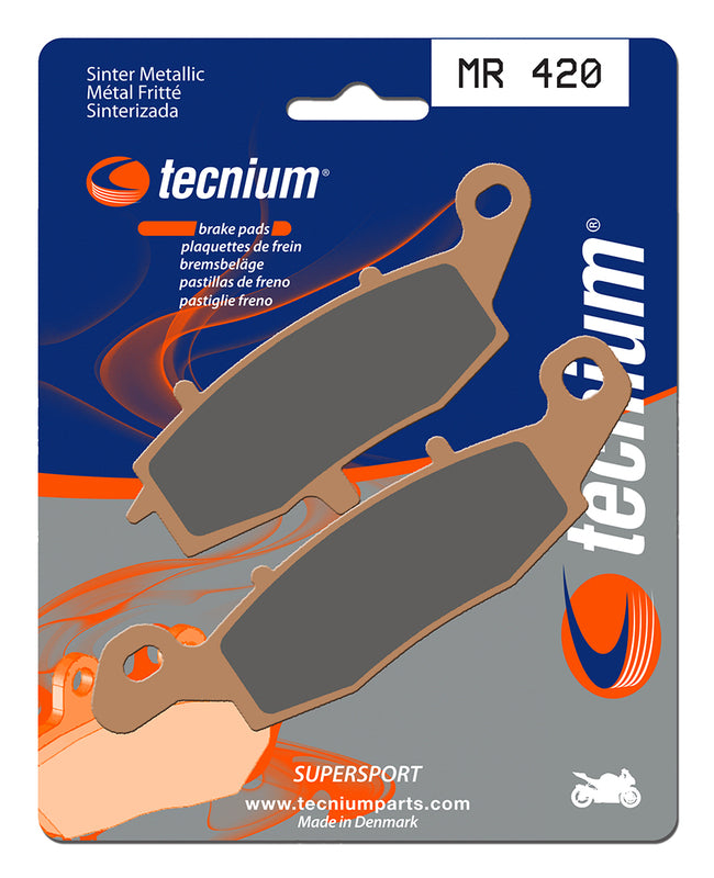 Tecnium Street Performance Sinterite Metal Brake Pads - MR420 1023089