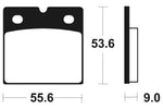 Tecnium Street Performance Sinterite Metal Brake Pads - MR6 1023097