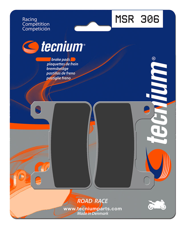 Tecnium Professional Racing Sinteded Metal Brake Pads - MSR306 1023163