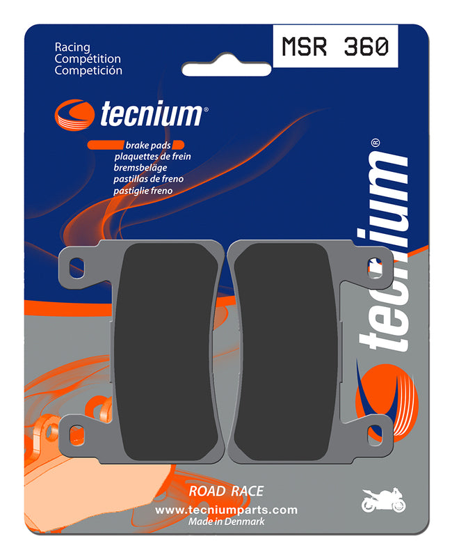 Tecnium Professional Racing Sinteded Metal Brake Pads - MSR360 1023170