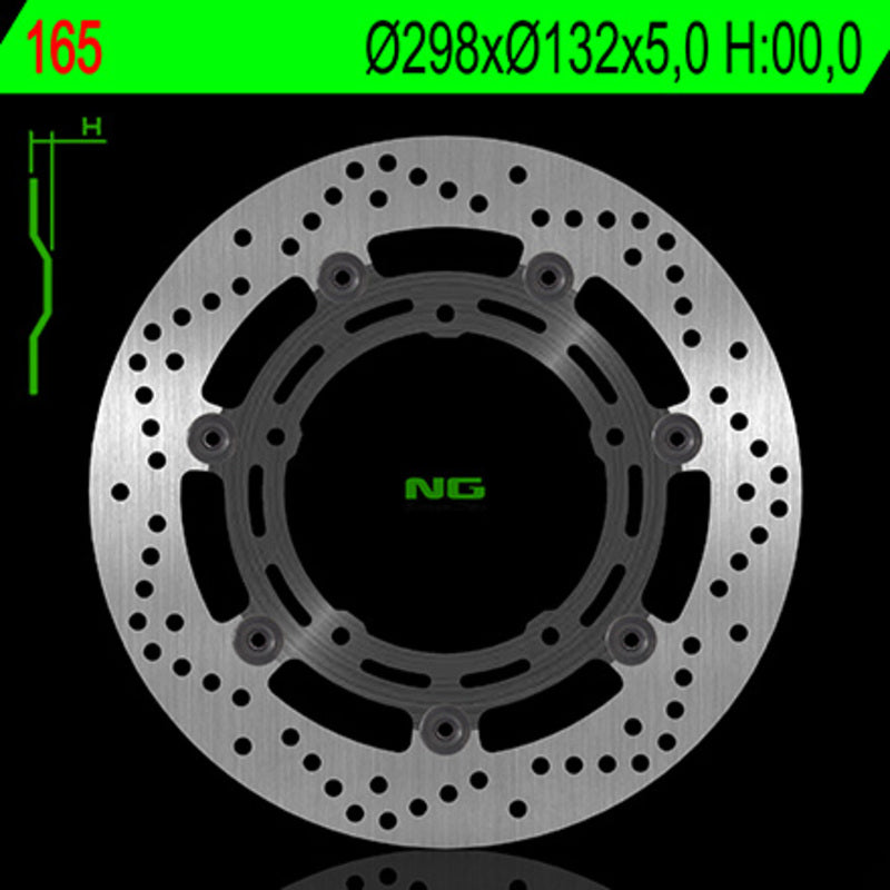 Ng Disc freno round 165