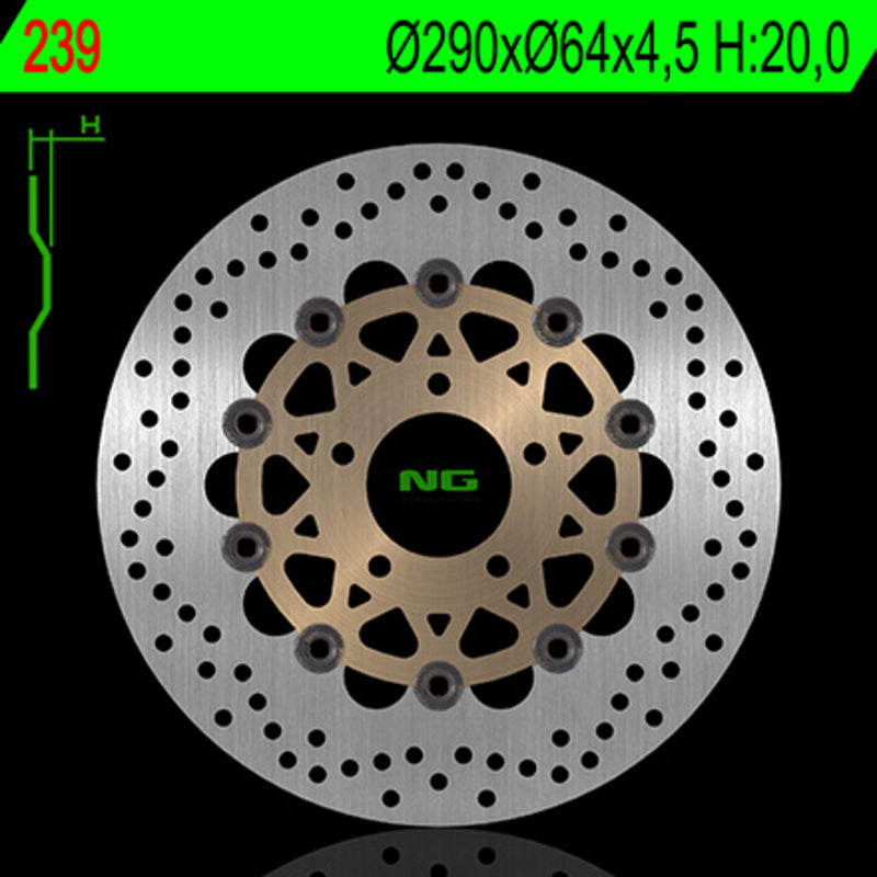 Ng Disc freno round 239