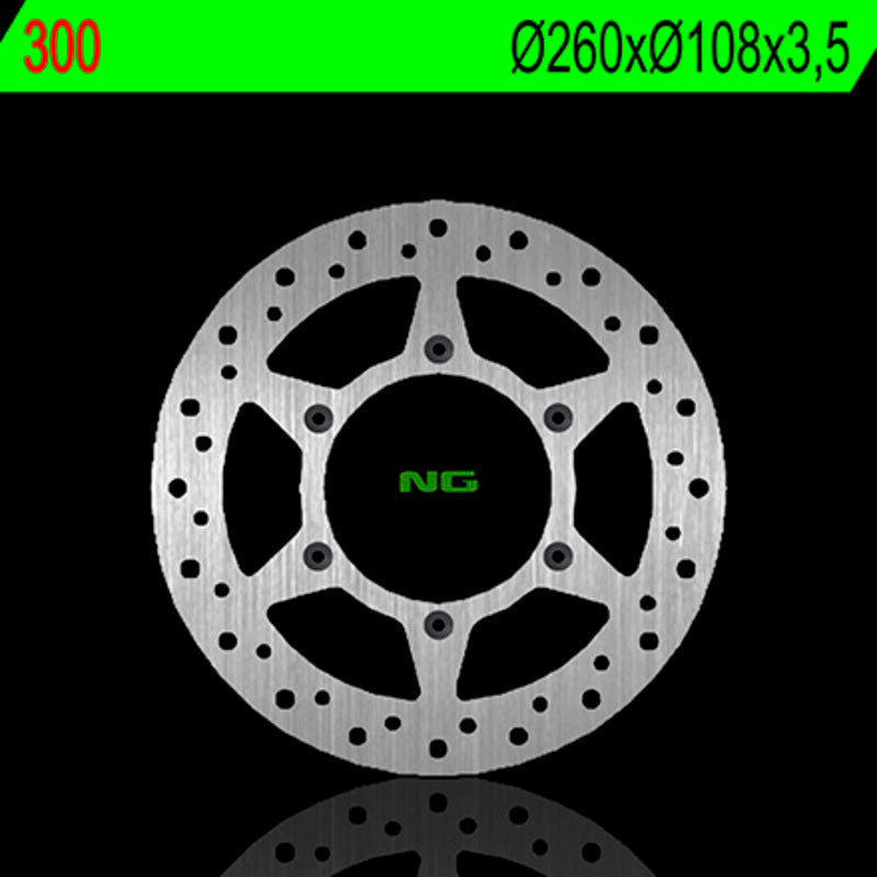 Ng brake disc round 300