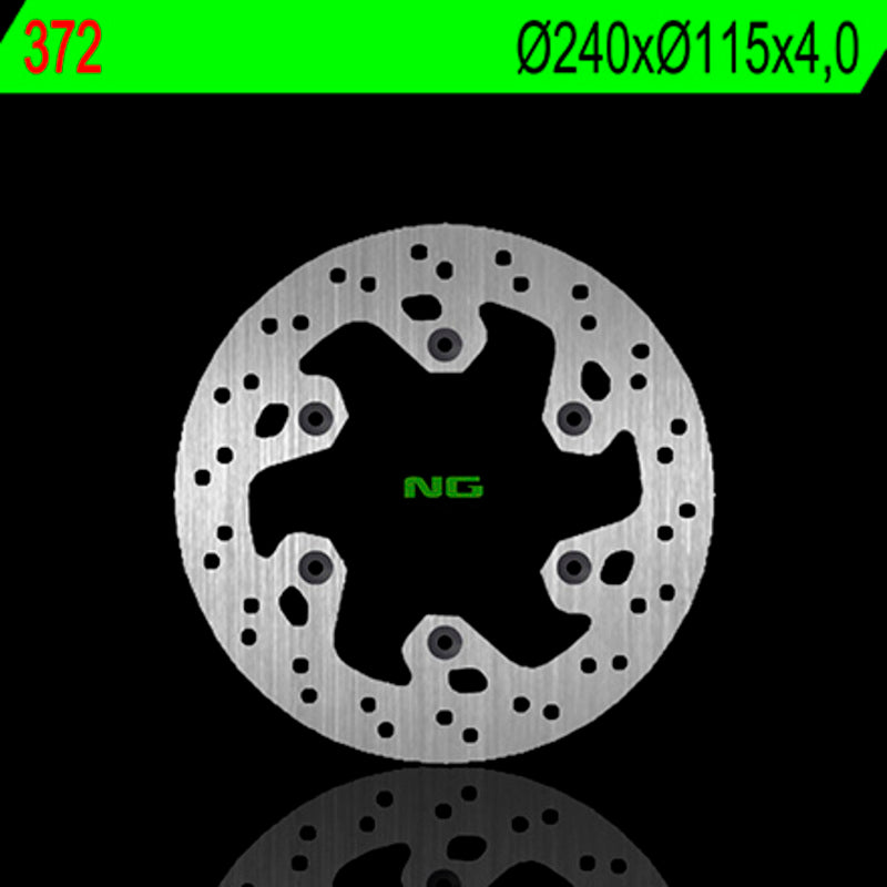 Ng brake disc round 372