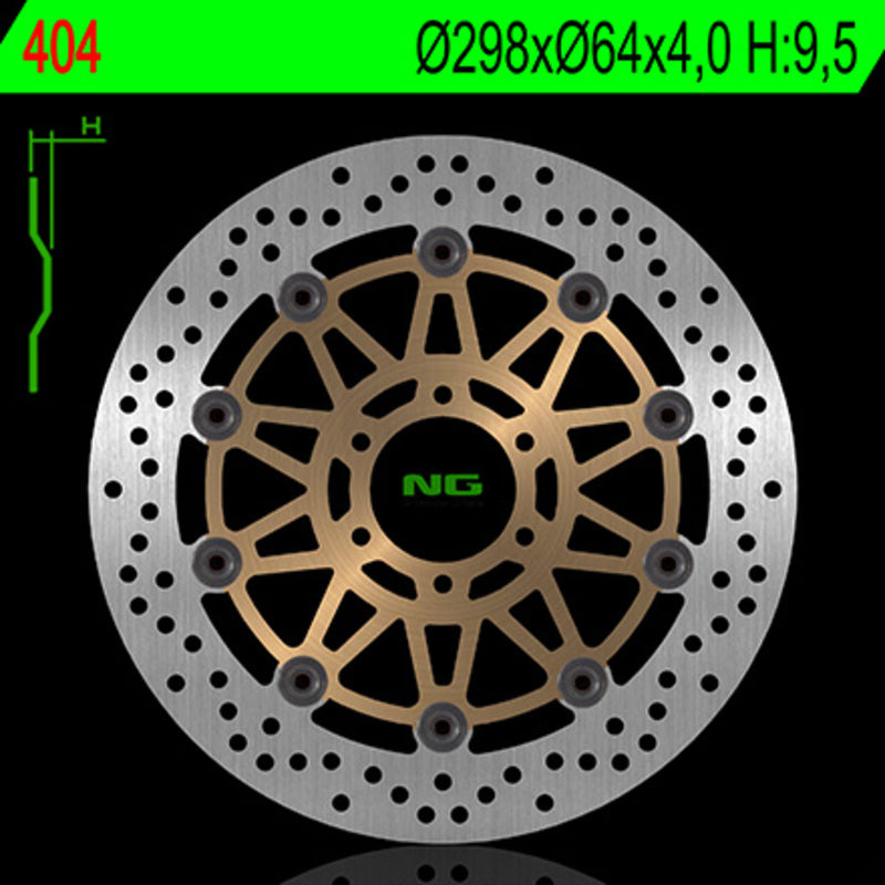 Ng Disc freno round 404