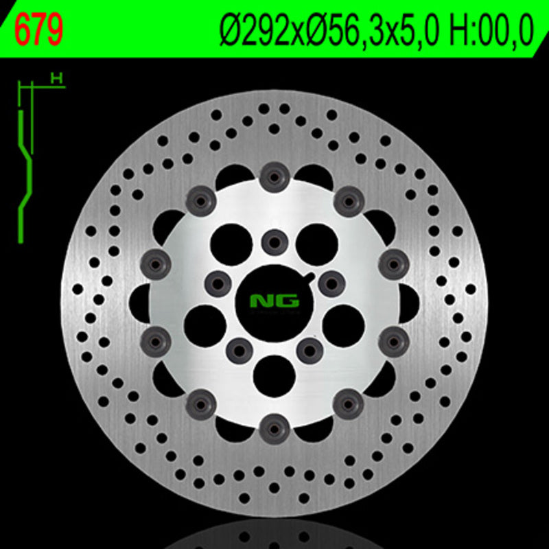 Ng Disc freno round 679