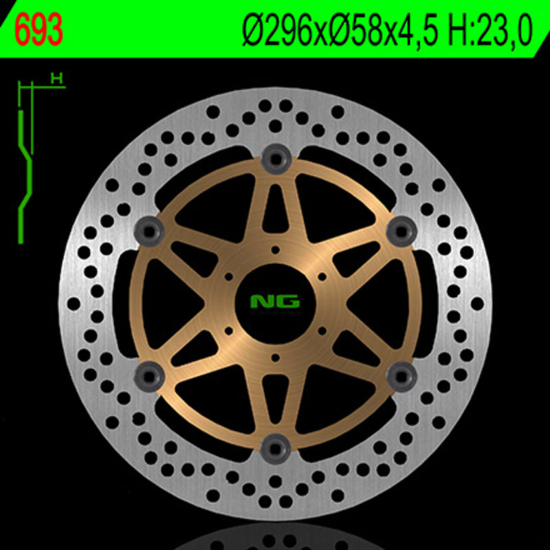 Ng Disc freno round 693