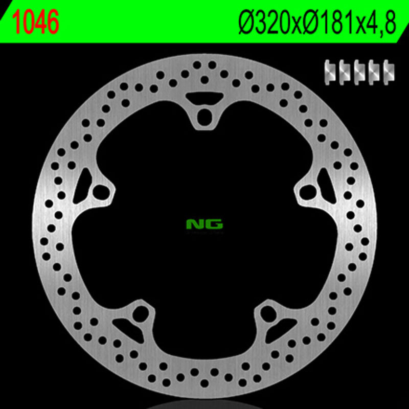 Ng Disc freno round 1046