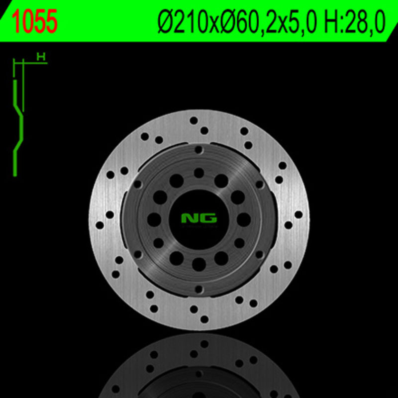 Ng Disc freno round 1055