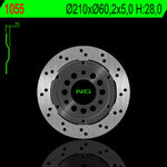 Ng Disc freno round 1055