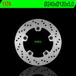 Ng brake disc round 1174