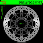 Ng Disc freno round 1258