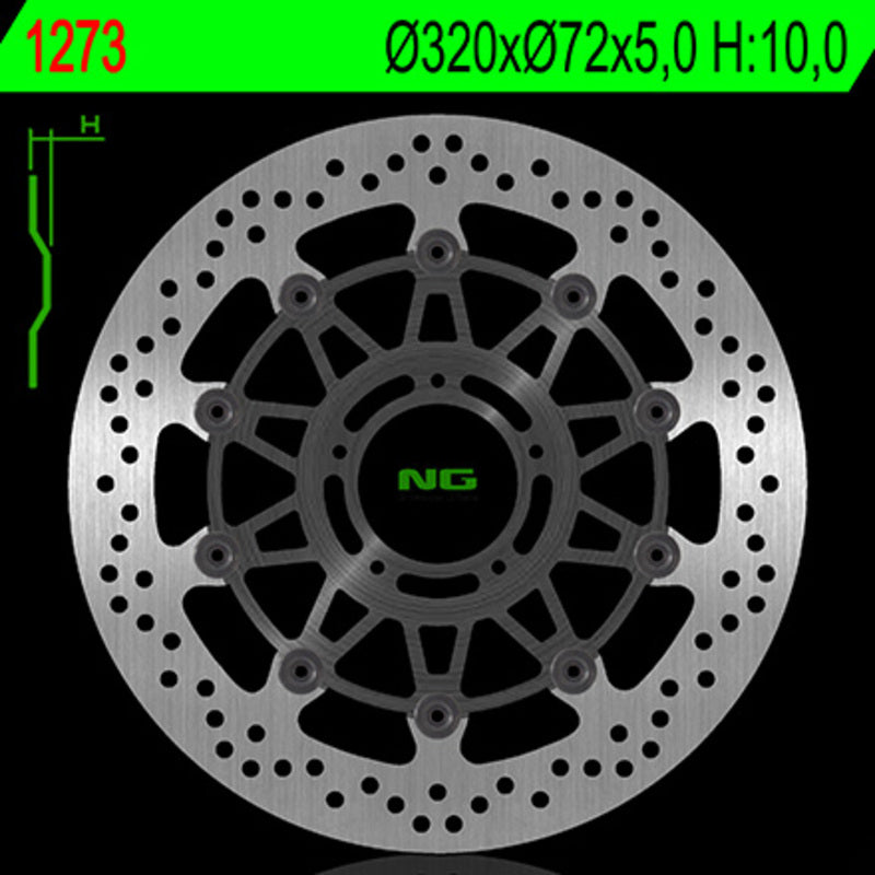 Ng Disc freno round 1273